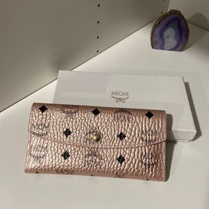 MCM Rose Gold Wallet